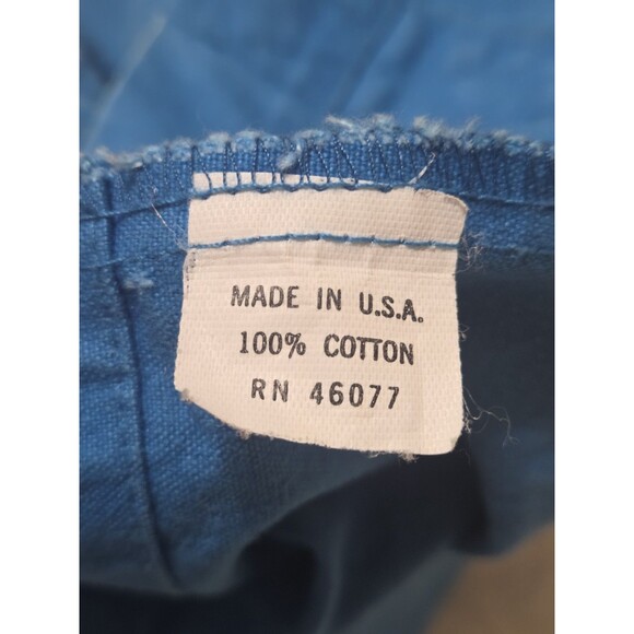 Vintage 90’s ESPRIT Blue Black Logo Tote Carryall Shopper Bag Large Made In USA - Picture 12 of 14